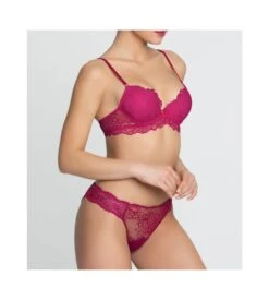 Slip Séduction Sublime En Dentelle Fuchsia Sublime -Calida Soldes Magasin slip seduction sublime en dentelle fuchsia sublime 6