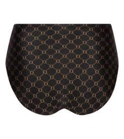 Slip Taille Haute Galbant Bijou Du Jour Noir Bijou -Calida Soldes Magasin slip taille haute bijou du jour noir bijou 2