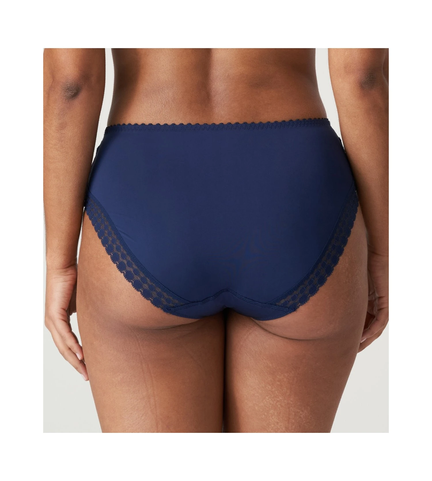 PRIMA DONNA Slip Taille Haute Galbant Brodé Sedaine Water Blue 5 PRIMA DONNA Slip Taille Haute Galbant Brodé Sedaine Water Blue – Image 5