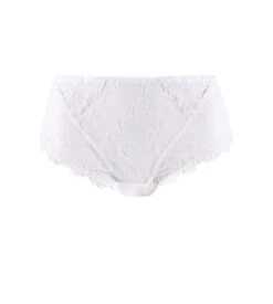 Slip Taille Haute Guipure Charming BLANC