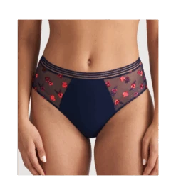 MARIE JO Slip Taille Haute Nathy Water Blue -Calida Soldes Magasin slip taille haute nathy water blue 2