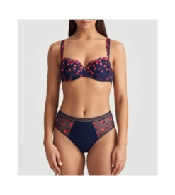 MARIE JO Slip Taille Haute Nathy Water Blue -Calida Soldes Magasin slip taille haute nathy water blue 4