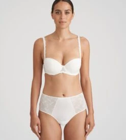 MARIE JO Slip Taille Haute Nellie NATUREL -Calida Soldes Magasin slip taille haute nellie naturel 4