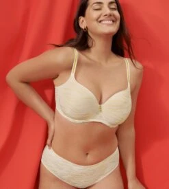 Slip Taille Haute Newington NATUREL -Calida Soldes Magasin slip taille haute newington naturel 5