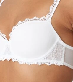 MARIE JO Soutien-gorge à Armatures Corbeille Mousse Christy Blanc -Calida Soldes Magasin soutien gorge a armatures corbeille mousse christy blanc 2