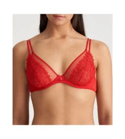 MARIE JO Soutien-gorge à Armatures Danae Rouge -Calida Soldes Magasin soutien gorge a armatures danae rouge 2