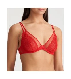 MARIE JO Soutien-gorge à Armatures Danae Rouge -Calida Soldes Magasin soutien gorge a armatures danae rouge 3