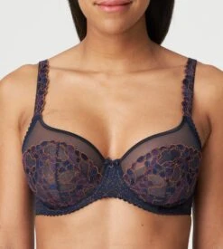 PRIMA DONNA Soutien-gorge Balconnet Hyde Park Velvet Blue -Calida Soldes Magasin soutien gorge balconnet hyde park velvet blue 2