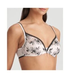 MARIE JO Soutien-gorge Balconnet Noorah Black & Blush -Calida Soldes Magasin soutien gorge balconnet noorah black blush 3