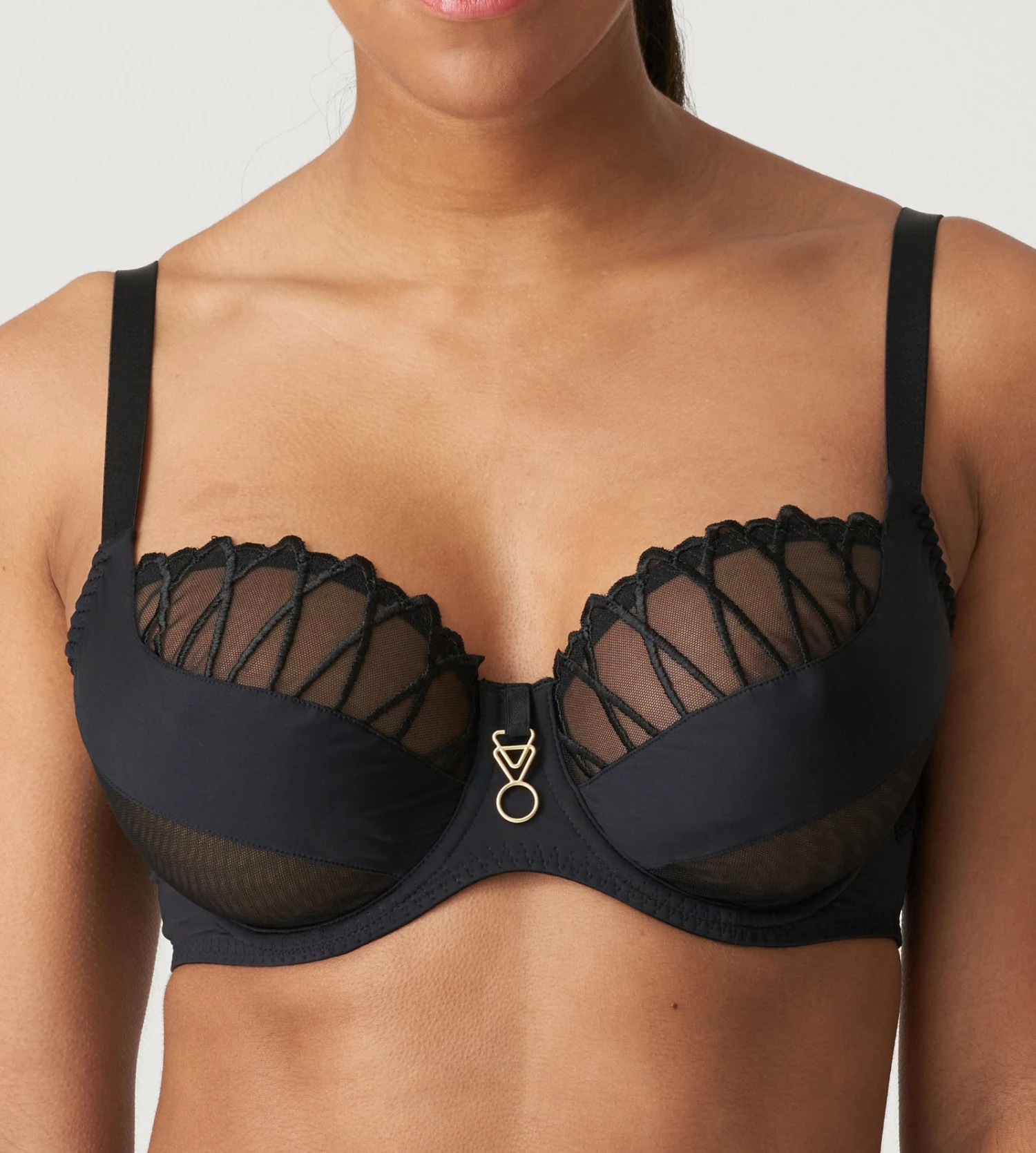 PRIMA DONNA Soutien-gorge Balconnet Tulipe Arthill Noir 4 PRIMA DONNA Soutien-gorge Balconnet Tulipe Arthill Noir – Image 4