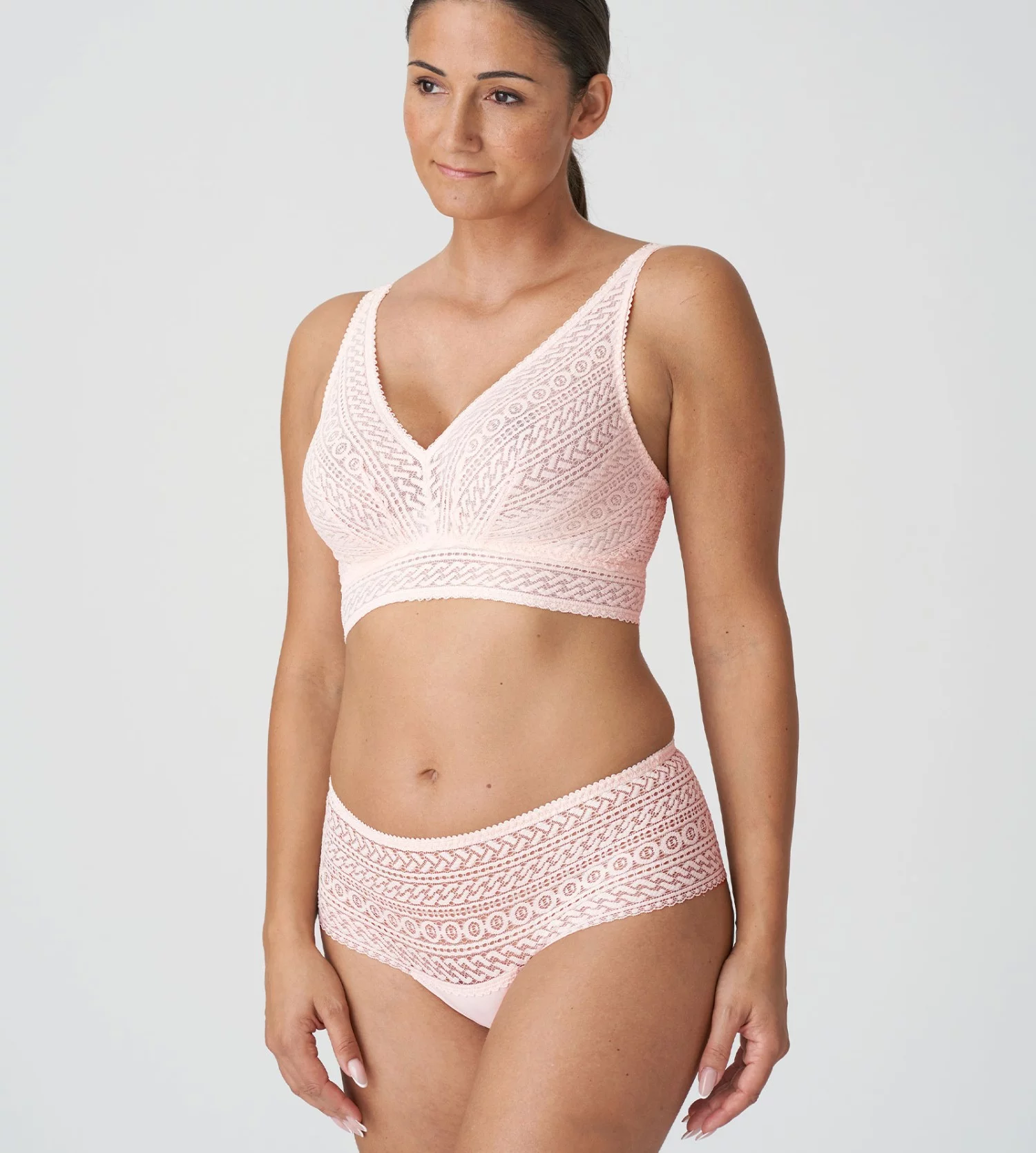 PRIMA DONNA Soutien Gorge Bustier Sans Armatures Montara Crystal Pink 1 PRIMA DONNA Soutien Gorge Bustier Sans Armatures Montara Crystal Pink