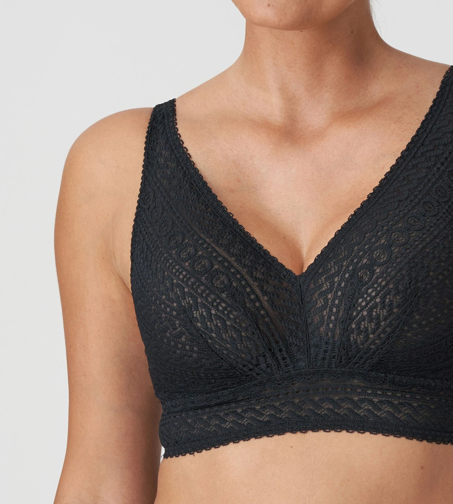 PRIMA DONNA Soutien Gorge Bustier Sans Armatures Montara Noir 2 PRIMA DONNA Soutien Gorge Bustier Sans Armatures Montara Noir – Image 2