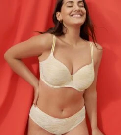 Soutien-gorge Coque Coeur Newington Naturel -Calida Soldes Magasin soutien gorge coque coeur newington naturel 2