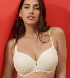 Soutien-gorge Coque Coeur Newington Naturel -Calida Soldes Magasin soutien gorge coque coeur newington naturel 5