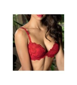 Soutien-gorge Coque Dressing Floral ROUGE