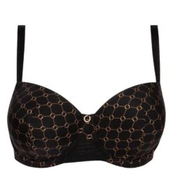 Soutien-gorge Coque Profond Bijou Du Jour Noir Bijou