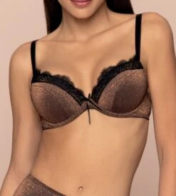 Soutien-gorge Coque Disco Dentelle Cuivre Disco -Calida Soldes Magasin soutien gorge coque progressive 10255 cuivre disco 3