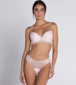 Soutien-gorge Coques Sublime En Dentelle - Rose Sublime -Calida Soldes Magasin soutien gorge coques 2479 rose 5