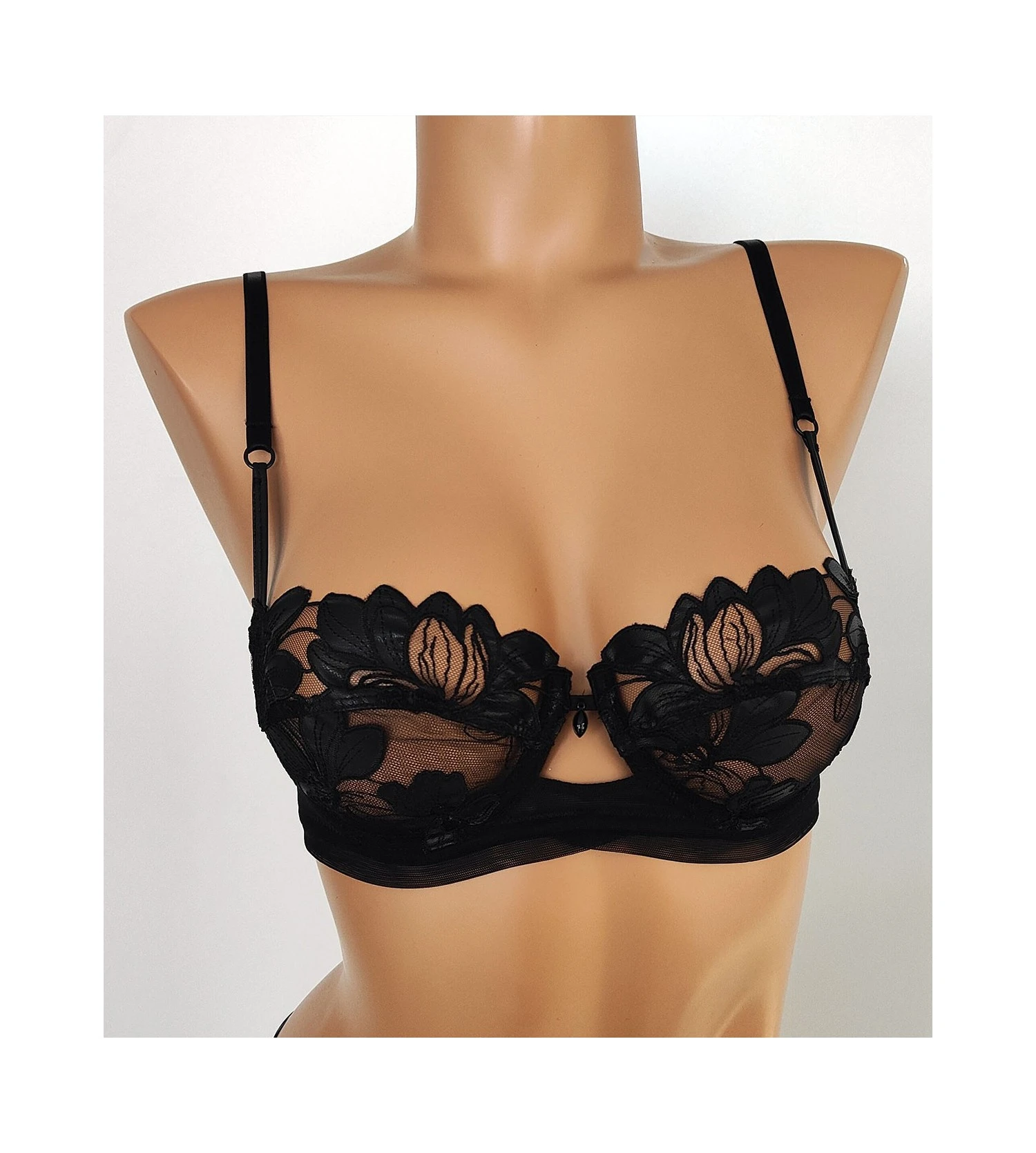 Soutien-gorge Corbeille Glamour Couture Noir 2 Soutien-gorge Corbeille Glamour Couture Noir – Image 2
