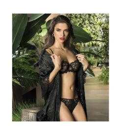 Soutien-gorge Corbeille Dressing Floral NOIR -Calida Soldes Magasin soutien gorge corbeille noir 2