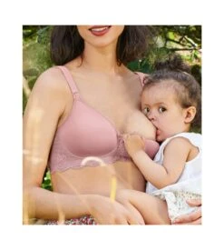 ANITA Soutien-gorge D'allaitement Facile Miss Lovely Bois De Rose -Calida Soldes Magasin soutien gorge d allaitement facile 596 bois de rose 3