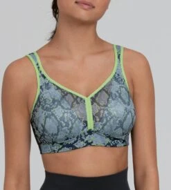 ANITA Soutien-gorge De Sport Coques Air Control Gris Vipere -Calida Soldes Magasin soutien gorge de sport a coques 292 gris vipere 3