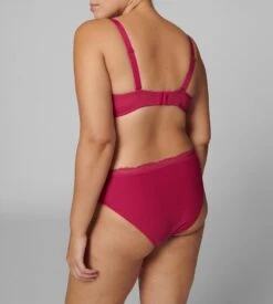 Simone Perele Soutien-gorge Décolleté Plongeant Exotica Framboise -Calida Soldes Magasin soutien gorge decollete plongeant framboise 6