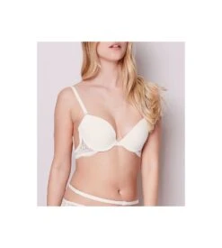 Simone Perele Soutien-gorge Dos Nu Coques Eden NATUREL -Calida Soldes Magasin soutien gorge dos nu coques eden naturel 3