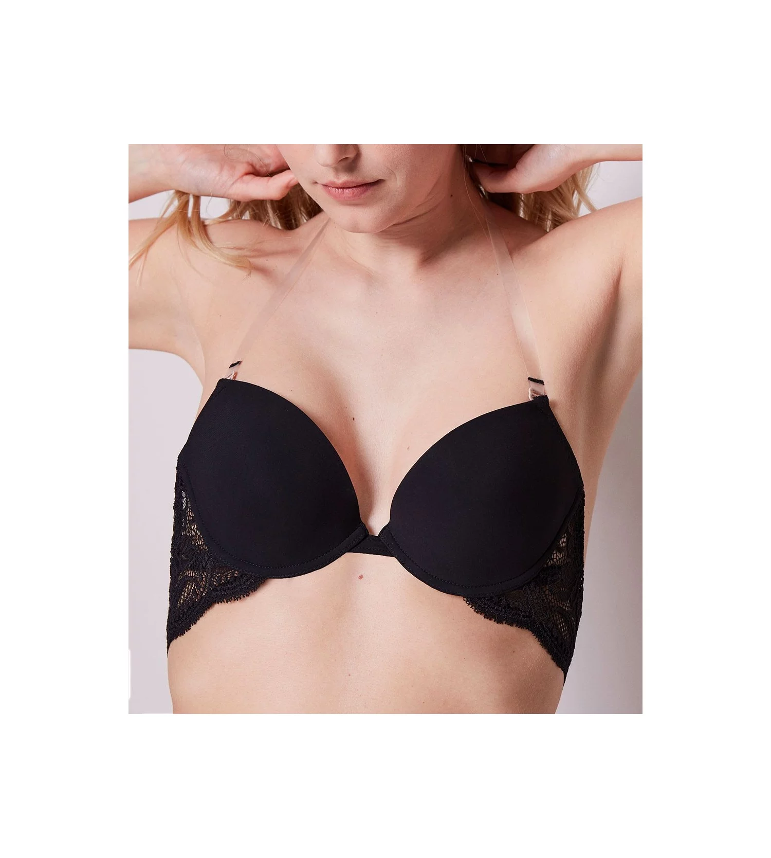 Simone Perele Soutien-gorge Dos Nu Coques Eden NOIR 1 Simone Perele Soutien-gorge Dos Nu Coques Eden NOIR