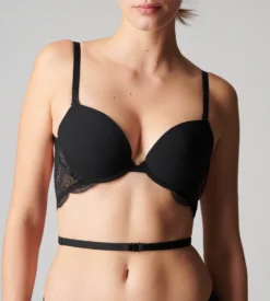 Simone Perele Soutien-gorge Dos Nu Multi-positions Karma Noir -Calida Soldes Magasin soutien gorge dos nu multi positions karma noir 1