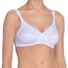 Soutien-gorge Triumph Élasti Cross + Cotton Blanc