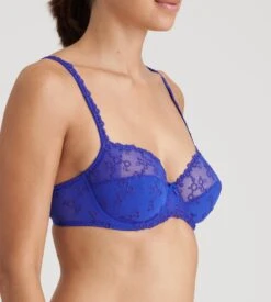 MARIE JO Soutien-gorge Emboîtant Nellie Bleu Electrique -Calida Soldes Magasin soutien gorge emboitant nellie bleu electrique 3