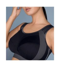 ANITA Soutien-gorge Extreme Control Plus Noir Anthracite -Calida Soldes Magasin soutien gorge extreme control plus 445 noir anthracite 4