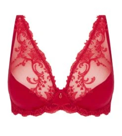 Soutien-gorge Glam Splendeur Soie Rouge
