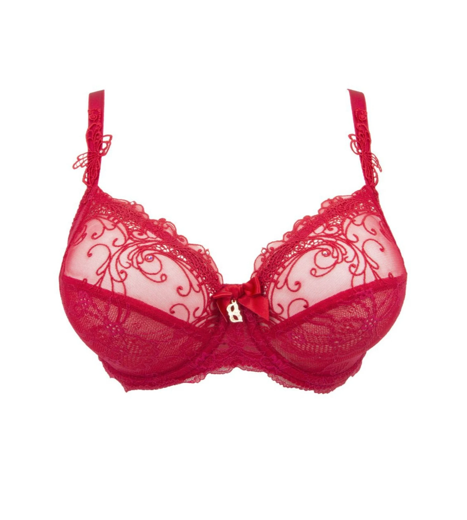 Soutien-gorge Emboîtant Grand Maintien Soir De Venise Rouge 1 Soutien-gorge Emboîtant Grand Maintien Soir De Venise Rouge