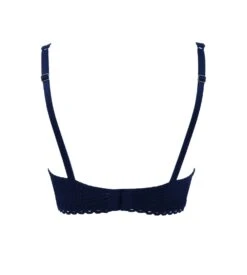 Tressage Graphique - Soutien-gorge Push-up (A, B) Tressage Marine -Calida Soldes Magasin soutien gorge push up a b 5273 tressage marine 2