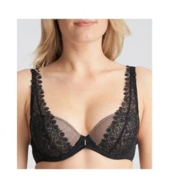 MARIE JO Soutien-gorge Push-up Danae NOIR -Calida Soldes Magasin soutien gorge push up danae noir 3