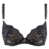 Aubade Soutien-gorge Push-up Night Bird Black Queen