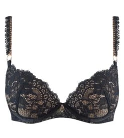 Aubade Soutien-gorge Push-up Night Bird Black Queen