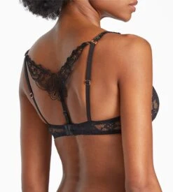 Aubade Soutien-gorge Push-up Night Bird Black Queen -Calida Soldes Magasin soutien gorge push up night bird black queen 3