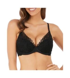 Wacoal Soutien-gorge Push-up Raffine NOIR 5 Wacoal Soutien-gorge Push-up Raffine NOIR -Calida Soldes Magasin soutien gorge push up raffine noir 2