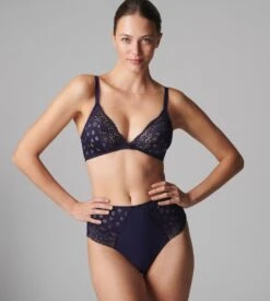 Simone Perele Soutien-gorge Triangle Sans Armatures Aimée Minuit -Calida Soldes Magasin soutien gorge triangle sans armatures aimee minuit 3