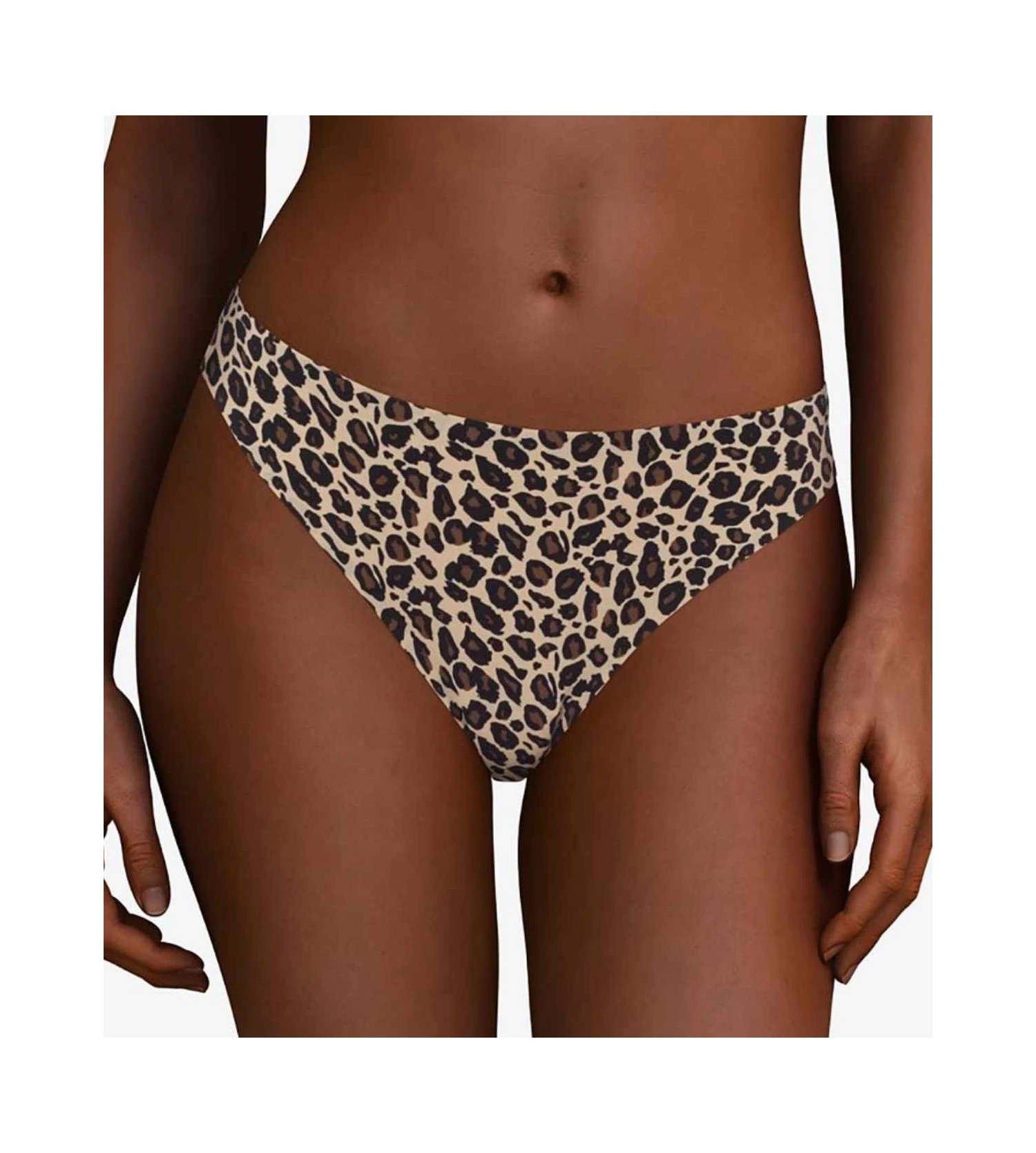 Chantelle String Imprimé Softstretch Leopard Nude 2 Chantelle String Imprimé Softstretch Leopard Nude – Image 2