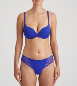 MARIE JO String Nellie Bleu Electrique 11 MARIE JO String Nellie Bleu Electrique -Calida Soldes Magasin string nellie bleu electrique 5