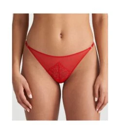 MARIE JO String Sensuel Brodé Danae ROUGE 8 MARIE JO String Sensuel Brodé Danae ROUGE -Calida Soldes Magasin string sensuel brode danae rouge 2