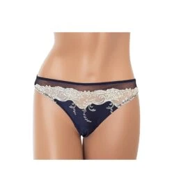 String Splendeur Soie MARINE OR