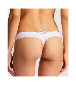 Aubade String Tanga Bahia & Moi BLANC -Calida Soldes Magasin string tanga bahia moi blanc 3