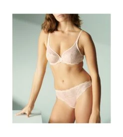 Simone Perele String Tanga En Dentelle Rêve 314 Rose Sakura -Calida Soldes Magasin string tanga en dentelle reve 314 rose sakura 2