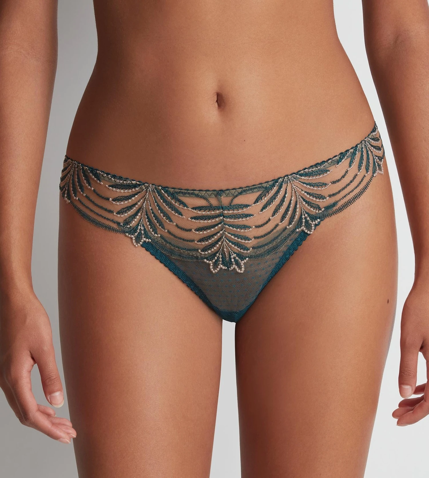 Aubade String Tanga Hypnolove Evergreen 2 Aubade String Tanga Hypnolove Evergreen – Image 2