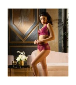 Sublime En Dentelle - Soutien-gorge Sans Armatures Fuchsia Sublime -Calida Soldes Magasin sublime en dentelle sans armatures fuchsia sublime 9
